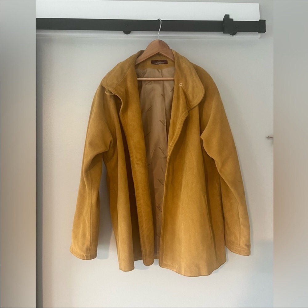 Vintage Jordache Brown Suede Jacket L